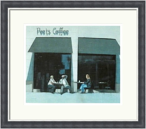 Last One - Coffee Break, Montanna Avenue (Limited Edition) by Peter Nardini