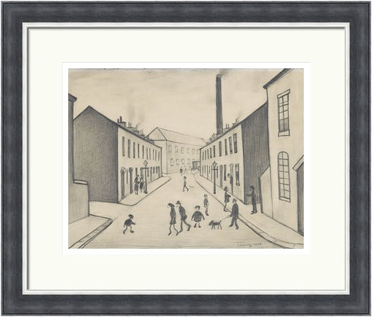 North James Henry Street, Salford, 1956 by L S Lowry