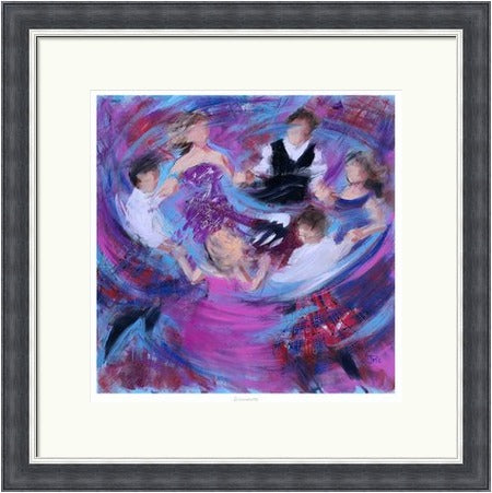 Spinnerette Ceilidh Dancers by Janet McCrorie