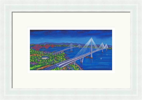 The Three Bridges by Ritchie Collins framed wall art print - alternate product image 4