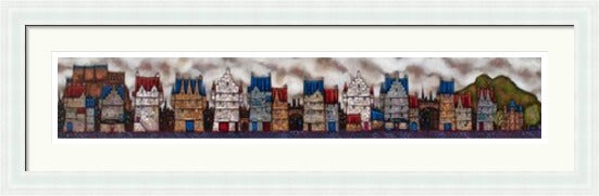 Along the Old Town, Edinburgh by Ritchie Collins framed wall art print - alternate product image 9