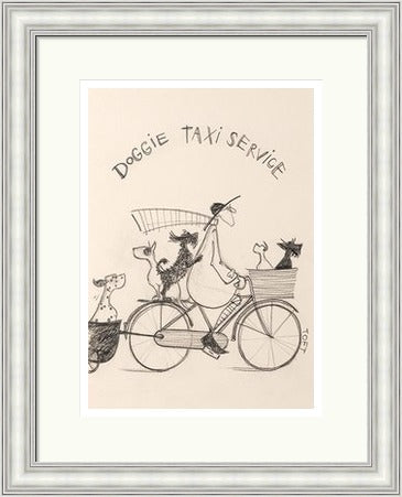 Doggie Taxi Service Sketch by Sam Toft