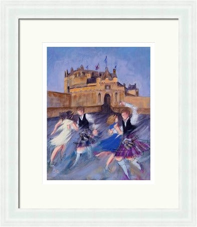 Castle Connections, Edinburgh Castle by Janet McCrorie