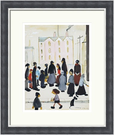 Group of People, 1959 by L S Lowry