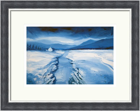 Winter at Glen Feshie by Ann Vastano