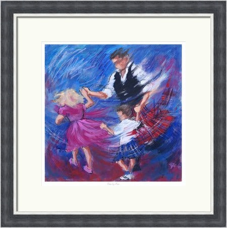 Family Fun Ceilidh Dancers by Janet McCrorie