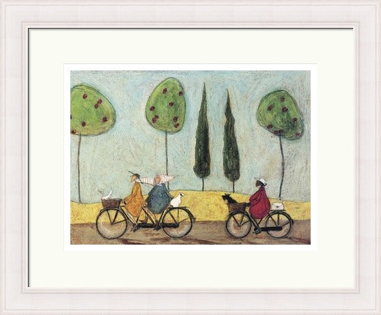 A Nice Day For It by Sam Toft framed sam toft wall art print - alternate product image 3