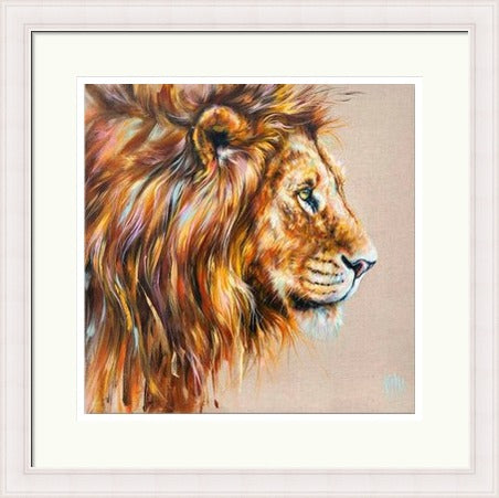 Andrew Lion Art Print (Limited Edition) by Georgina McMaster