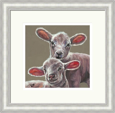 Spring Lambs By Louise Brown