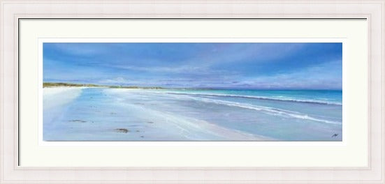 White Cottage near Soa, Gott Bay Tiree by Allison Young