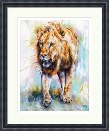 Kiongozi Lioness Art Print (Limited Edition) by Georgina McMaster