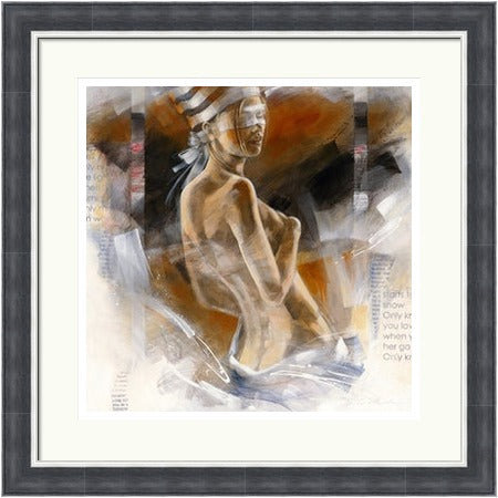 Girl with Striped Hat by Kitty Meijering