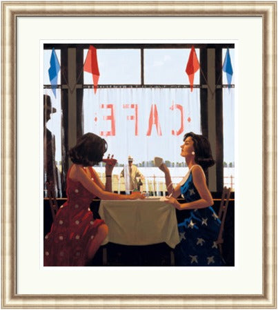 Cafe Days by Jack Vettriano