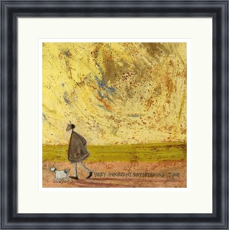 Very Important Daydreaming Time by Sam Toft framed sam toft wall art print - alternate product image 3