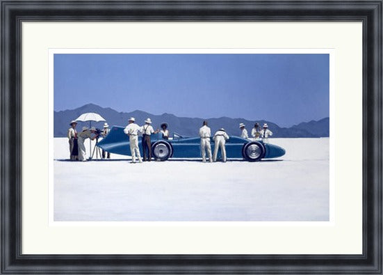 Bluebird at Bonneville by Jack Vettriano