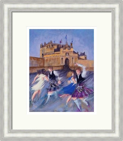 Castle Connections, Edinburgh Castle by Janet McCrorie