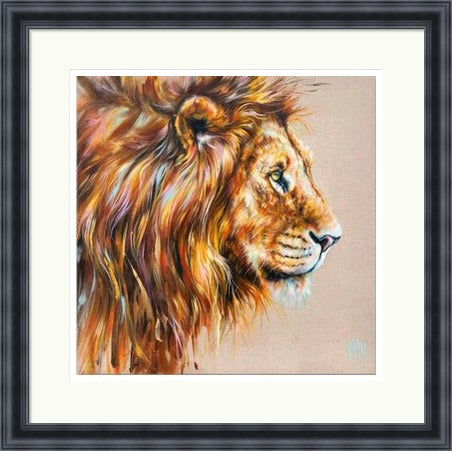 Andrew Lion Art Print (Limited Edition) by Georgina McMaster