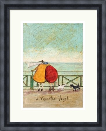 A Romantic Tryst by Sam Toft framed sam toft wall art print - alternate product image 3