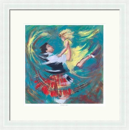 Daddys Girl Ceilidh Dancers by Janet McCrorie