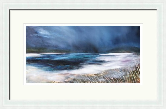 White Sand Blowing Signed Limited Edition by Fiona Matheson