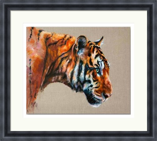 Kashika Tiger Art Print (Limited Edition) by Georgina McMaster