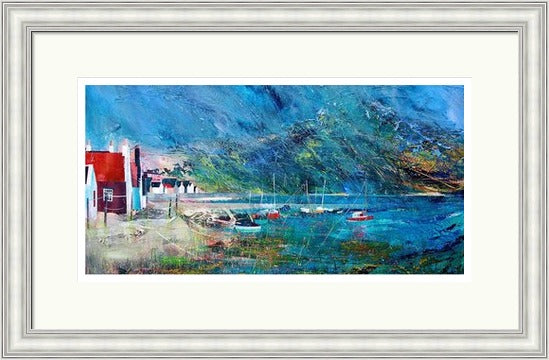 Buildings and Boats Signed Limited Edition by Fiona Matheson