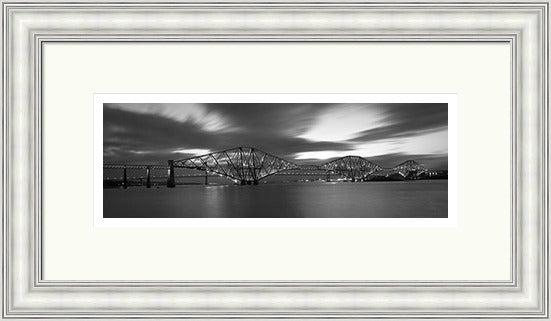 Forth Bridges - Black and White by Ian Marshall