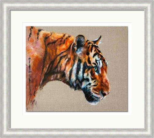 Kashika Tiger Art Print (Limited Edition) by Georgina McMaster