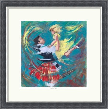 Daddys Girl Ceilidh Dancers by Janet McCrorie