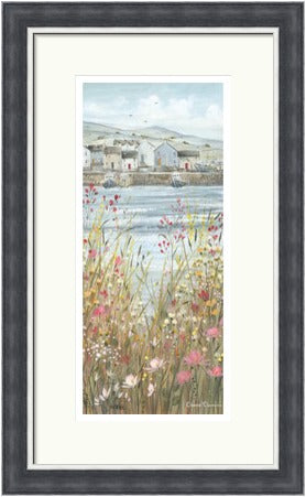 Boats & Blooms II by Diane Demirci