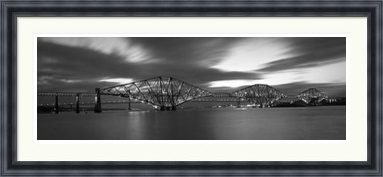 Forth Bridges - Black and White by Ian Marshall