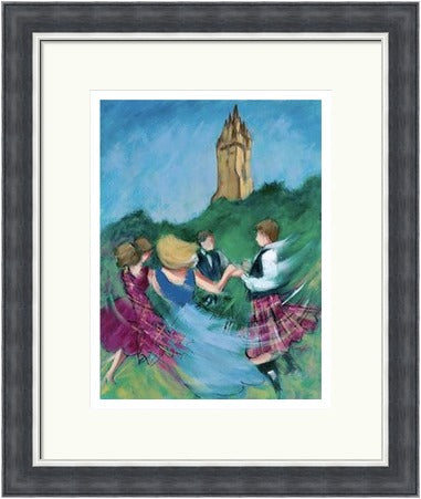 Highland Dance at Stirling's Heart by Janet McCrorie