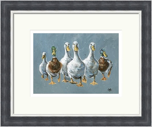 Reservoir Ducks by Louise Brown