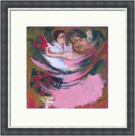 Pink Fizz Ceilidh Dancers by Janet McCrorie