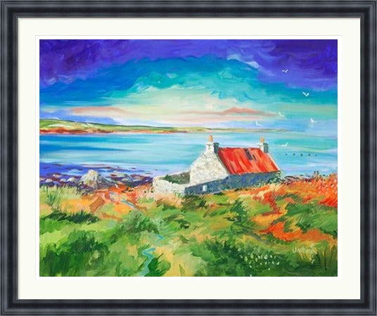 Red Tin Roof, Islay by Ann Vastano