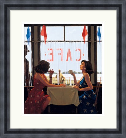 Cafe Days by Jack Vettriano