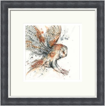 Queen of the Night Owl Art Print by Tori Ratcliffe