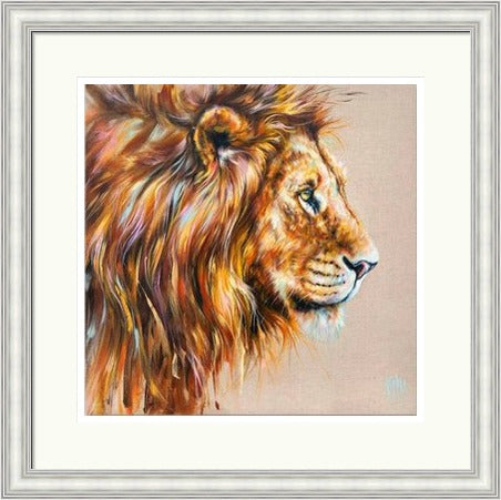 Andrew Lion Art Print (Limited Edition) by Georgina McMaster