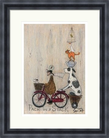 Pack in a Stack by Sam Toft framed sam toft wall art print - alternate product image 4