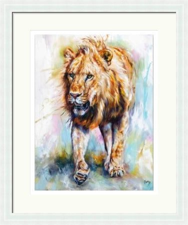 Kiongozi Lioness Art Print (Limited Edition) by Georgina McMaster