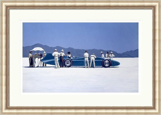 Bluebird at Bonneville by Jack Vettriano