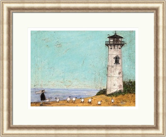 Seven Sisters And A Lighthouse by Sam Toft