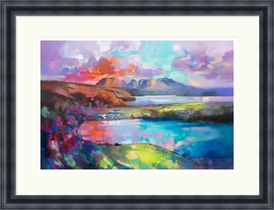 Gesto Farm Recursion (Isle of Skye) Signed Limited Edition Art Print by Scott Naismith