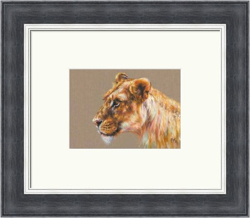 Dhakiya Tiger Art Print (She Who Is Smart) by Georgina McMaster