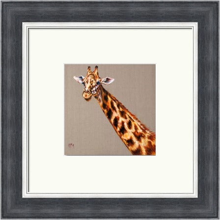 Sky High II Giraffe Art Print by  Georgina McMaster