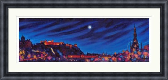 Edinburgh Winter Lights by Ritchie Collins