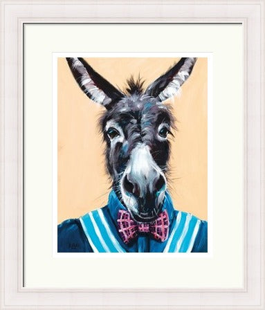 Darius Donkey Print by Louise Brown