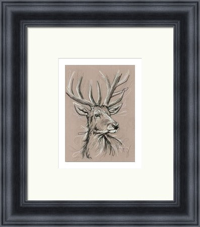 White Hart by Tori Ratcliffe framed miniature framed wall art print - alternate product image 5