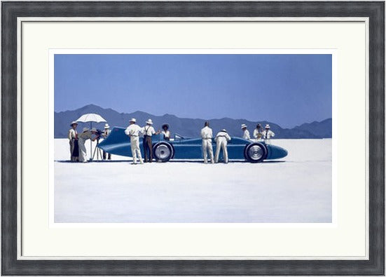 Bluebird at Bonneville by Jack Vettriano