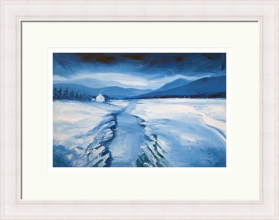 Winter at Glen Feshie by Ann Vastano